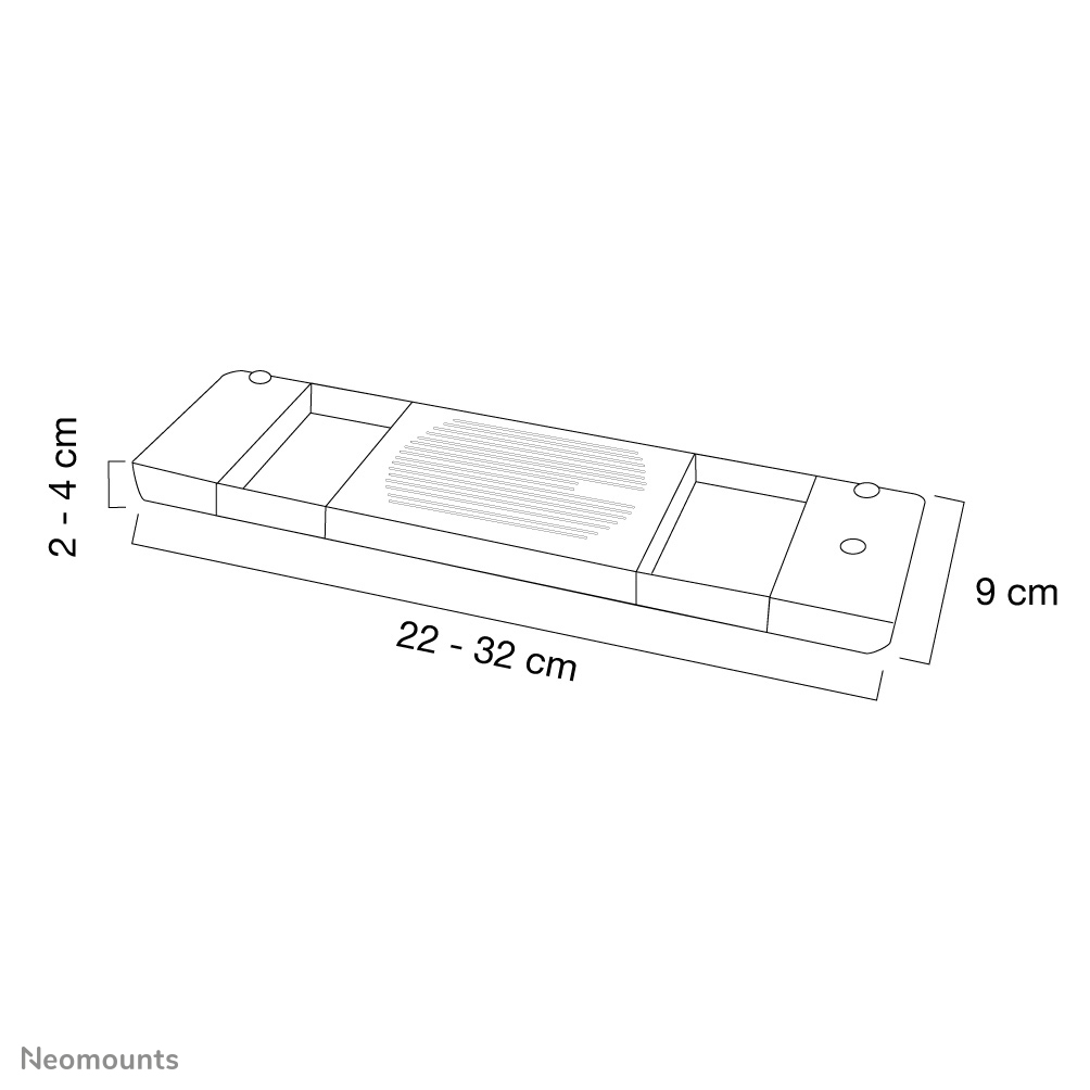 Neomounts NSLC200 Laptop cooler 10-22" - universal